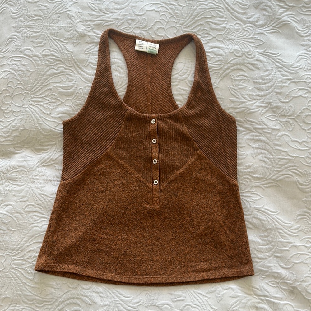 Anthropologie knit tank top, size small
